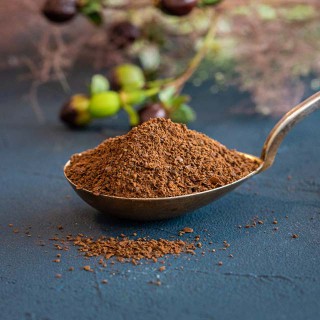 Органический молотый кофе из люпина