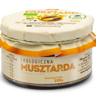 Organic mustard, 200 g