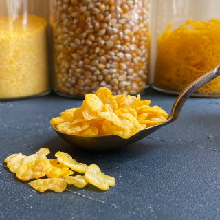Organic crunchy cornflakes