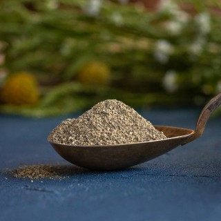 Bio gemahlener schwarzer Pfeffer