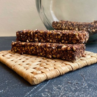 Organic buckwheat bar with beetroot and carrot, 30 g