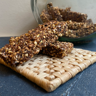 Bio-Buchweizenriegel mit Brokkoli und Quitte, 30 g