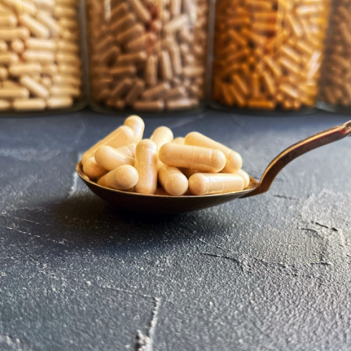 Organic Maca, gelatinised, in capsules 500 mg