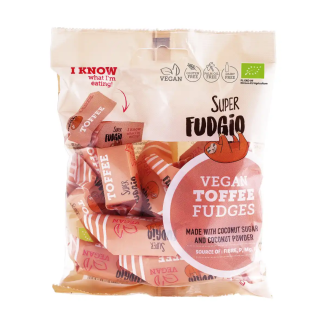 Ekologiški augaliniai saldainiai „Karvutė“ Toffi skonio, 150 g