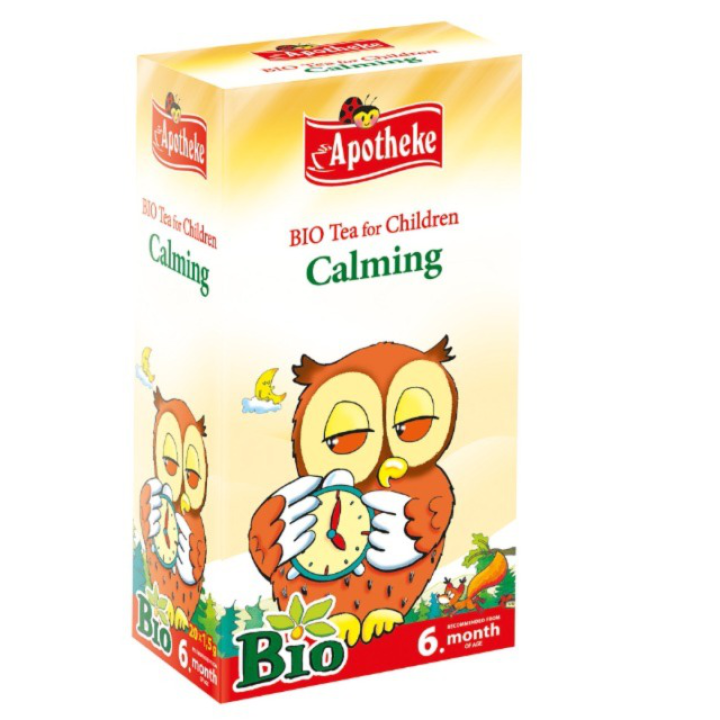 Bio APOTHEKE Tee für Kinder ab 6 Monaten - Melisse, Minze und Kamille - (20 x 1,5 g) 30 g