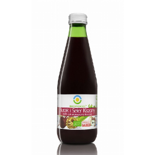 Ekologiškos burokėlių ir salierų sultys, be gliuteno, 300 ml