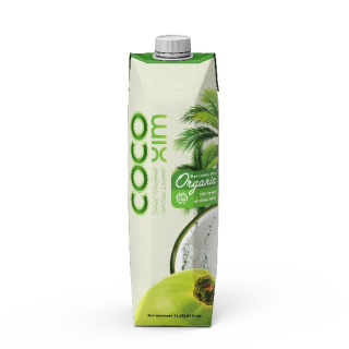 Ekologiškas jaunų kokosų vanduo, 1 L