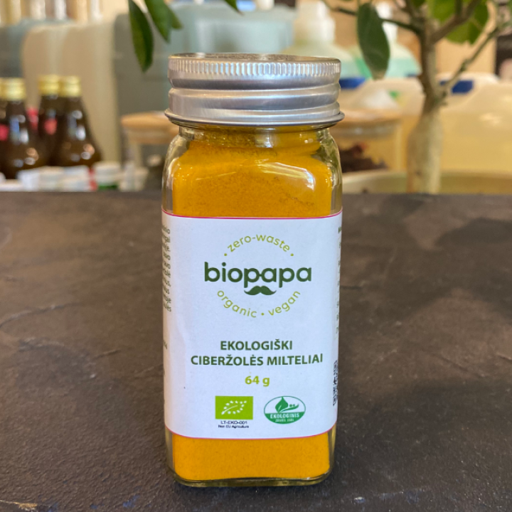 Bio-Kurkumapulver, 64 g, Biopapa