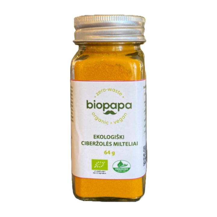 Bio-Kurkumapulver, 64 g, Biopapa