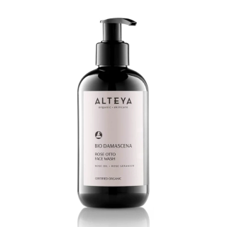 Organic rose face wash BIO DAMASCENA, 250 ml, ALTEYA