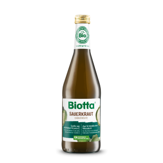 Organic sauerkraut juice BIOTTA, 500 ml