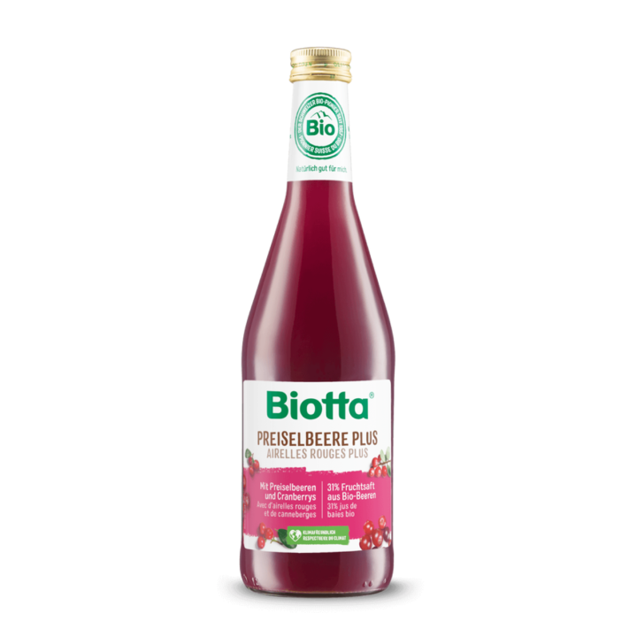 Ekologiškos kalnų spanguolių (bruknių) sultys, 500 ml