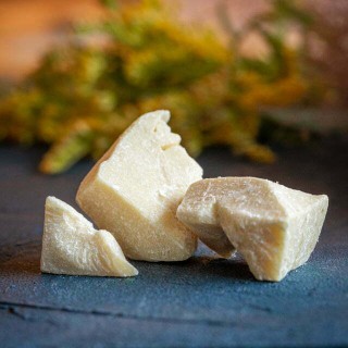 Bio-Criollo-Kakaobutter Stücke (ROH)