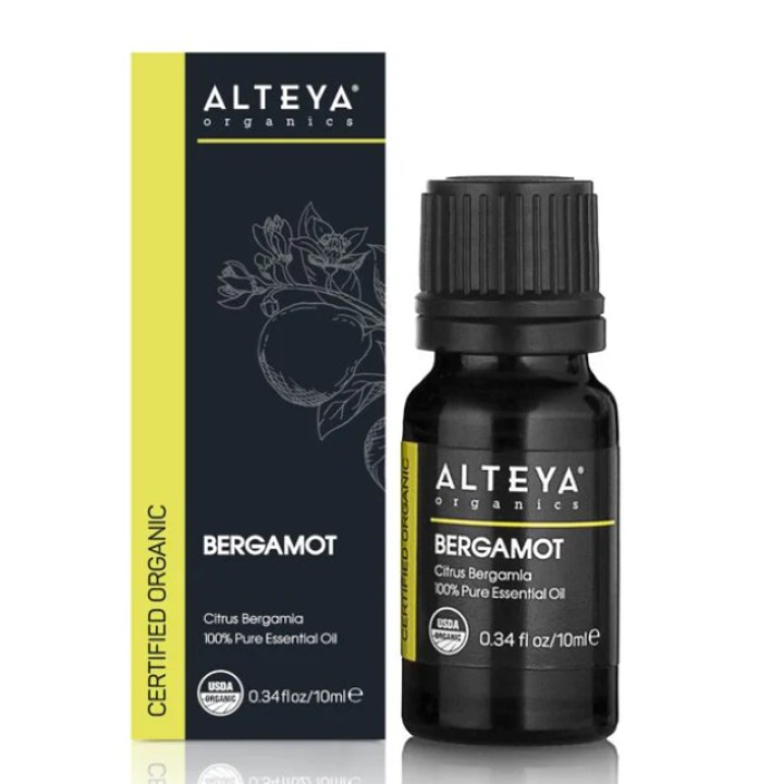 Organic bergamot essential oil, 10 ml, ALTEYA
