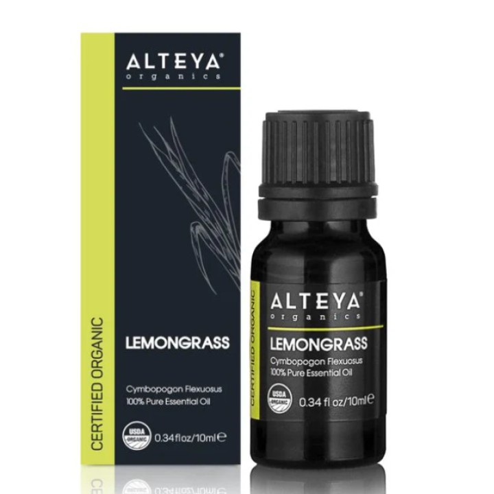 Ekologiškas citrinžolių eterinis aliejus, 10 ml