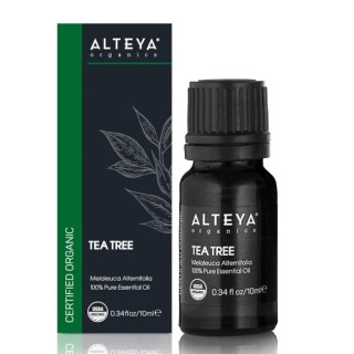 Organic Tea Tree Essential Oil, 10 ml, ALTEYA