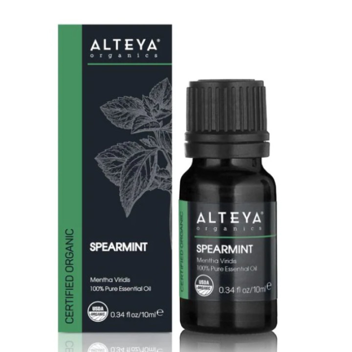 Organic spearmint essential oil, 10 ml, ALTEYA