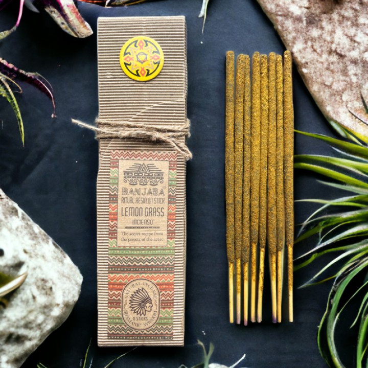 Ritual resin stick Lemongrass, 8 pcs.