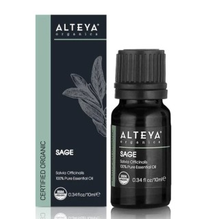 Органическое эфирное масло шалфея, 10 мл, ALTEYA