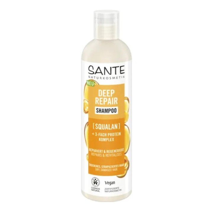 Natūralus atkuriantis šampūnas su baltymais, 250 ml