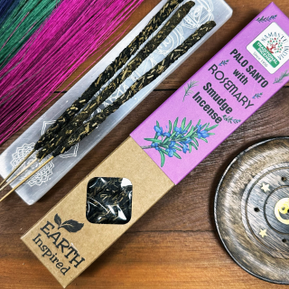 Palo Santo incense with Rosemary, Earth Inspired 30 g.