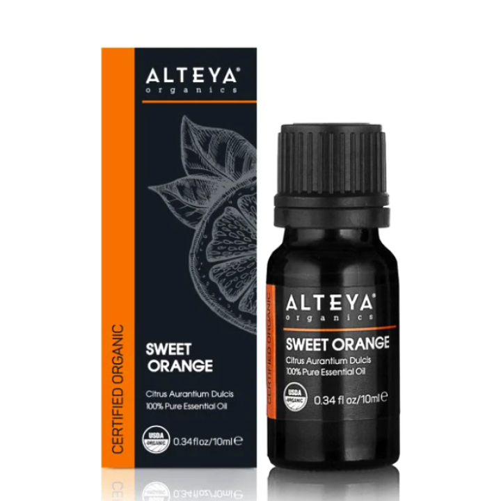 Ekologiškas Saldžiųjų apelsinų eterinis aliejus, 10 ml