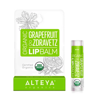 Ekologiškas lūpų balzamas Greipfrutas ir Snaputis