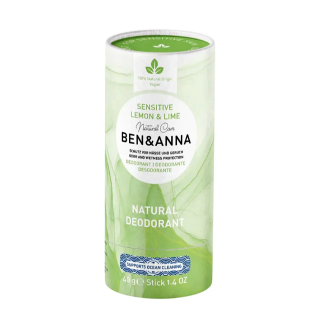 Pieštukinis dezodorantas jautriai odai Lemon & Lime, 40 g