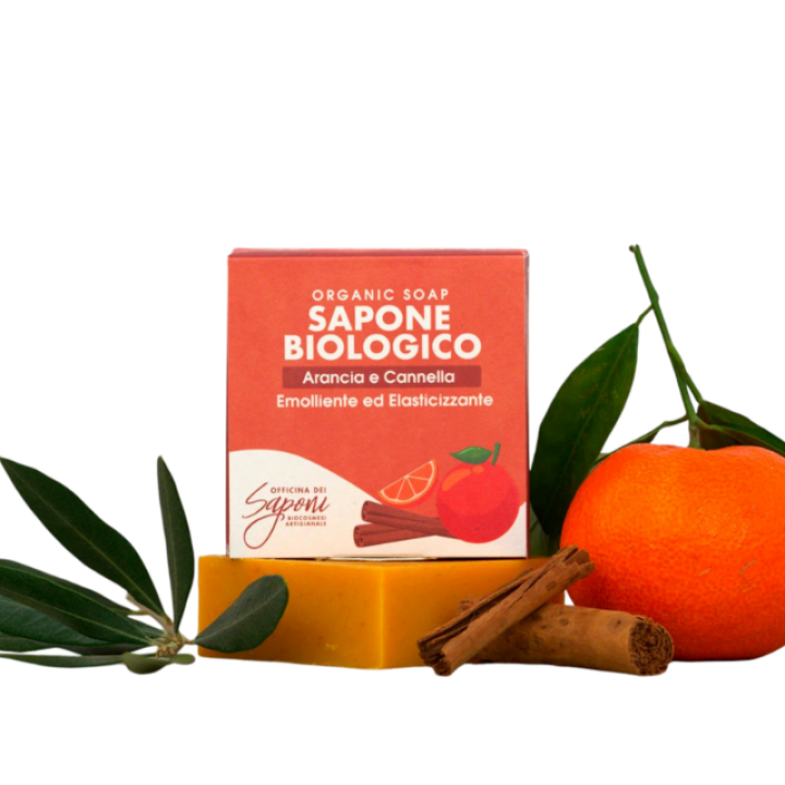 Ekologiškas muilas Apelsinas ir Cinamonas, 100 g