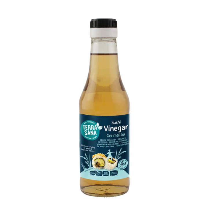 Ekologiškas Genmai Su ryžių actas sušiams, be pridėtinio cukraus, 250 ml