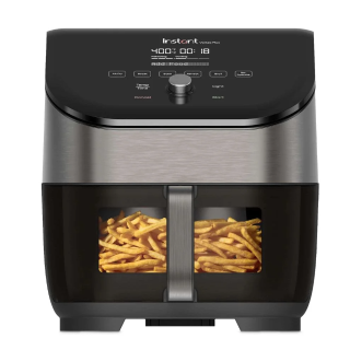 Instant Pot® Vortex® Plus 6QT stainless steel air fryer with ClearCook and OdorErase (5,7L)