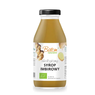 Ekologiškas imbiero sirupas, 330ml