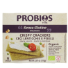 Ekologiški traškūs krekeriai su avinžirniais, lęšiais, žirniais, be glitimo, 110 g