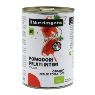 Ekologiški konservuoti pomidorai be odelės, 400 g
