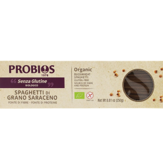 Organic buckwheat spaghetti, gluten-free, 250 g