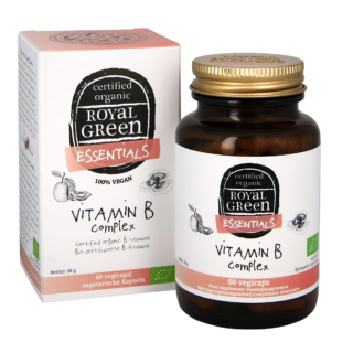Ekologiškas vitaminų B kompleksas, 60 kapsulių