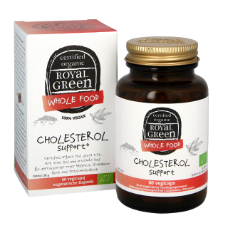 Ekologiškas maisto papildas cholesteroliui palaikyti, 60 kapsulių