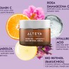 Ekologiškas LUMINOUS ROSE BIO RETINOL veido kremas - rožių aliejus + vitaminas C, 50 ml