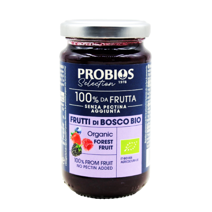 Ekologiškas miško uogų džemas, be cukraus, 220 g