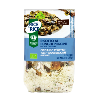 Organic risotto with mushrooms, ready to cook, 250 g, PROBIOS