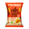 Ekologiški lęšių traškučiai su paprikos prieskoniu, 40 g