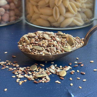 Organic roasted seed mix