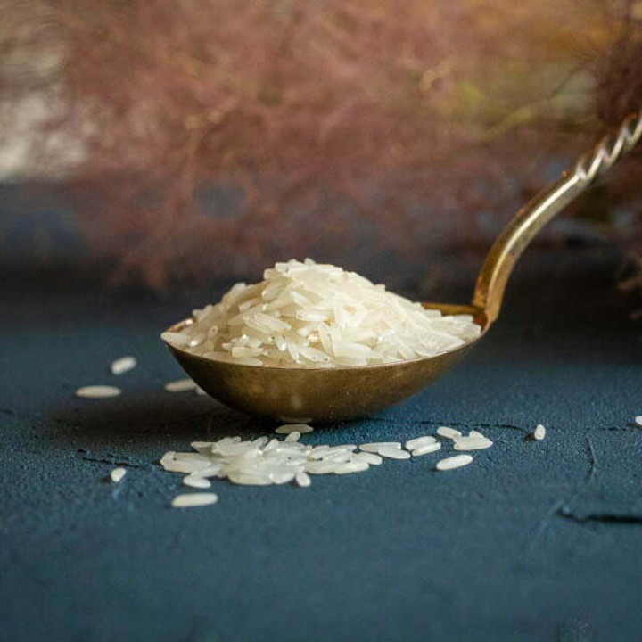 Organic white basmati rice