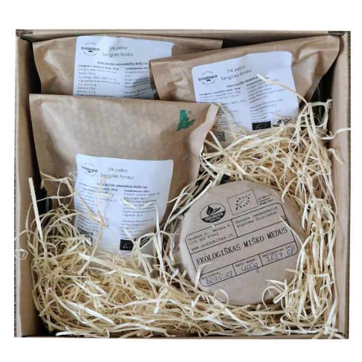 Gift set "Organic harmony of honey and nuts"