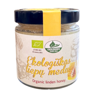 Organic linden honey, 500g