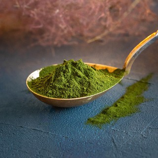 Organic chlorella powder