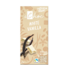 Weiße Bio-Schokolade WHITE VANILLA, 80 g, Ichoc