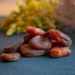 Organic dried apricots