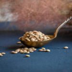 Органическая зеленая чечевица