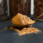 Ekologiški saldžiavaisio pupmedžio (kerobo) milteliai, skrudinti